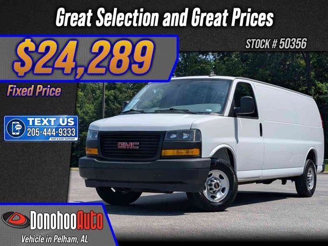 2022 GMC Savana Cargo Van RWD 3500 155"