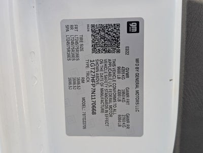2022 GMC Savana Cargo Van RWD 3500 155"