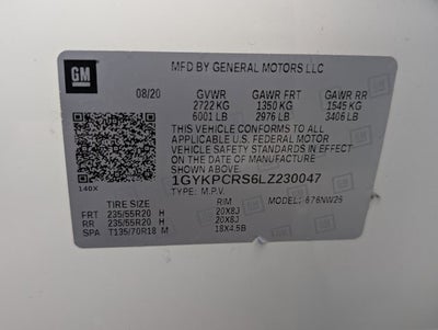 2020 Cadillac XT6 FWD Premium Luxury