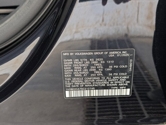 2025 Volkswagen Atlas Cross Sport 2.0T SEL