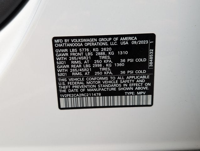 2024 Volkswagen Atlas Cross Sport 2.0T SEL Premium R-Line