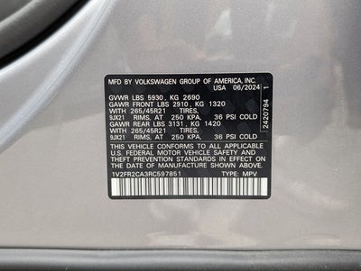 2024 Volkswagen Atlas 2.0T SEL Premium R-Line