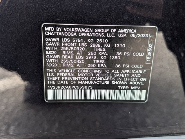 2023 Volkswagen Atlas 3.6L V6 SE w/Technology