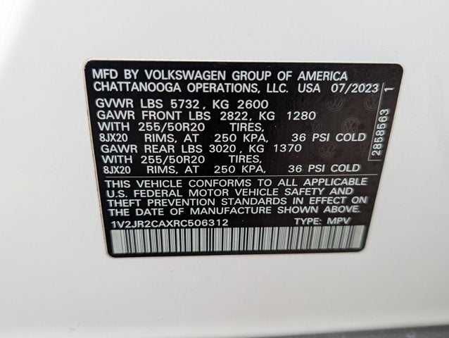 2024 Volkswagen Atlas 2.0T SE w/Technology