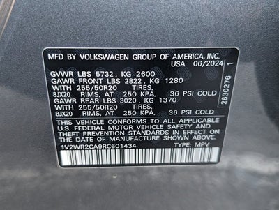 2024 Volkswagen Atlas 2.0T SE w/Technology