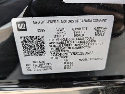 2025 Chevrolet Silverado 2500HD LT