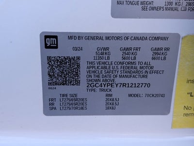 2024 Chevrolet Silverado 2500HD LTZ