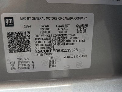 2025 Chevrolet Silverado 1500 RST