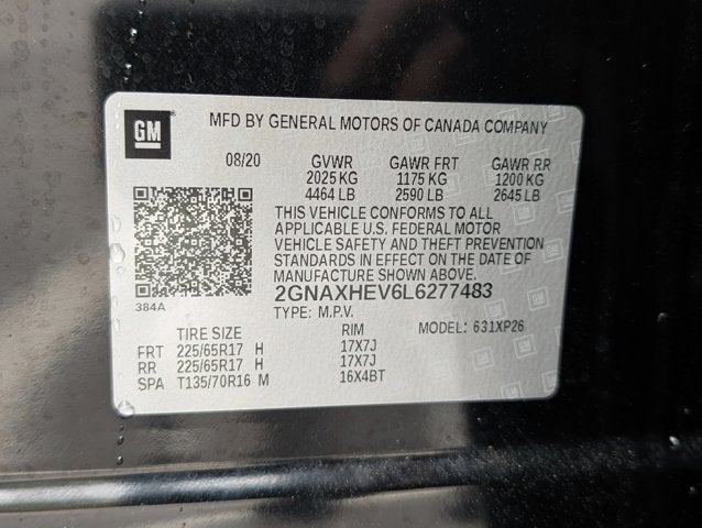 2020 Chevrolet Equinox LS