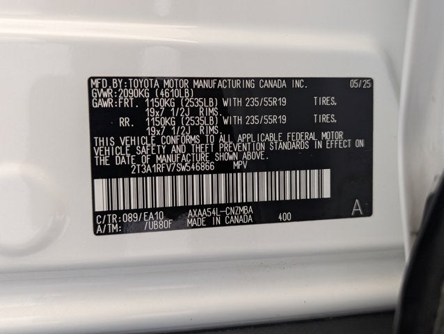 2025 Toyota RAV4 XLE Premium