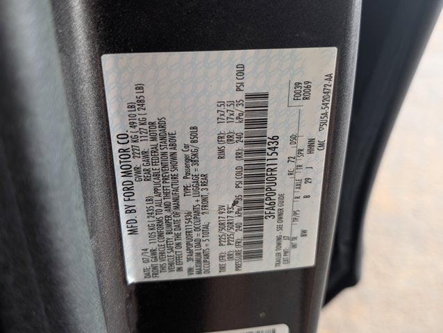 2015 Ford Fusion Energi SE Luxury