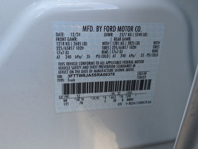 2025 Ford Maverick XLT