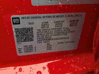 2025 Chevrolet Silverado 1500 Custom