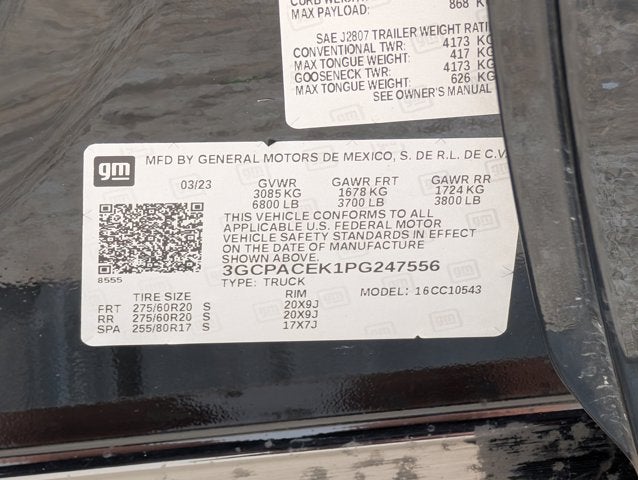 2023 Chevrolet Silverado 1500 LT