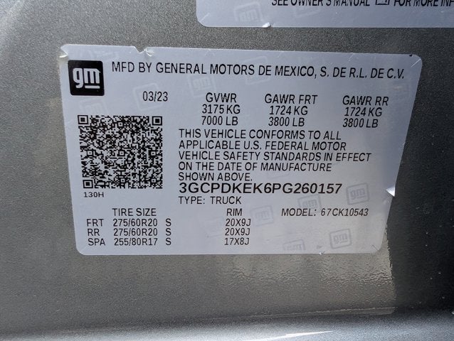 2023 Chevrolet Silverado 1500 LT