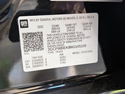 2022 Chevrolet Silverado 1500 LTD Custom