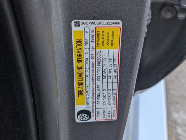 2020 Chevrolet Silverado 1500 LT