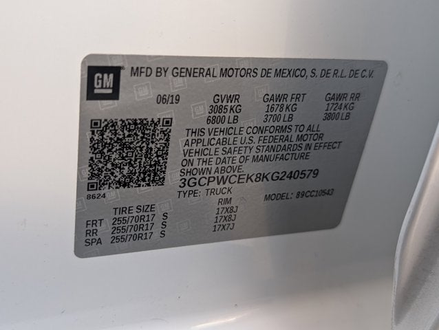 2019 Chevrolet Silverado 1500 LT