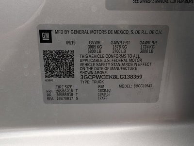 2020 Chevrolet Silverado 1500 LT