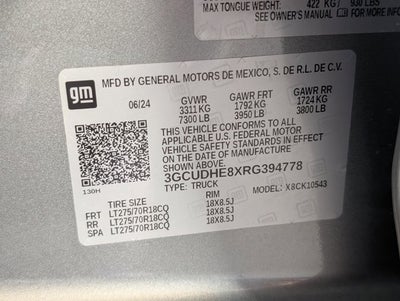 2024 Chevrolet Silverado 1500 ZR2