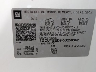 2019 Chevrolet Silverado 1500 RST