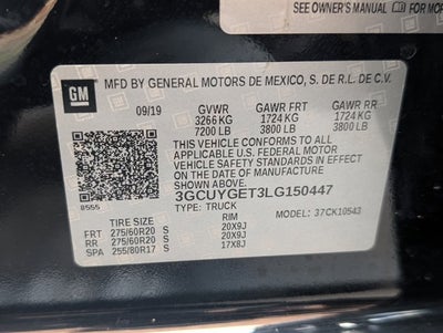 2020 Chevrolet Silverado 1500 LTZ