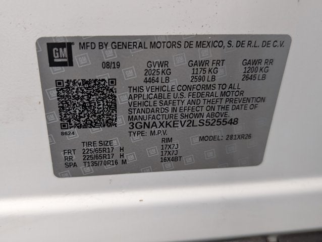 2020 Chevrolet Equinox LT