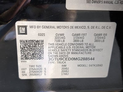 2021 GMC Sierra 1500 Elevation