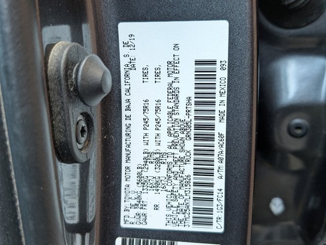 2020 Toyota Tacoma 4WD SR5