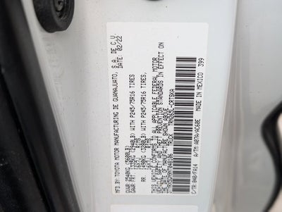 2022 Toyota Tacoma 2WD SR