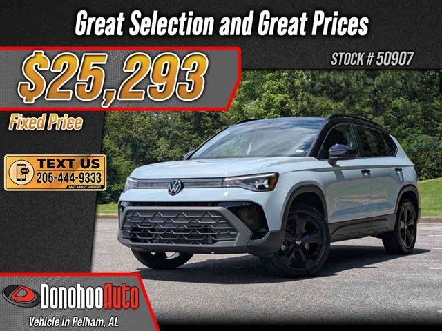 2025 Volkswagen Taos SE Black