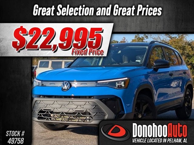 2025 Volkswagen Taos SE Black