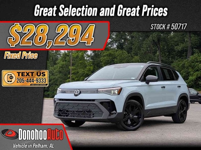 2025 Volkswagen Taos SE Black