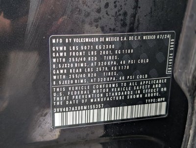 2024 Volkswagen Tiguan SEL R-Line