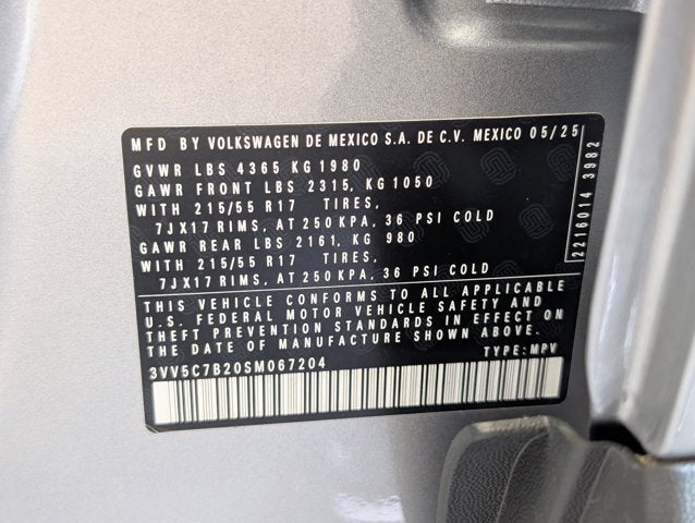 2025 Volkswagen Taos S