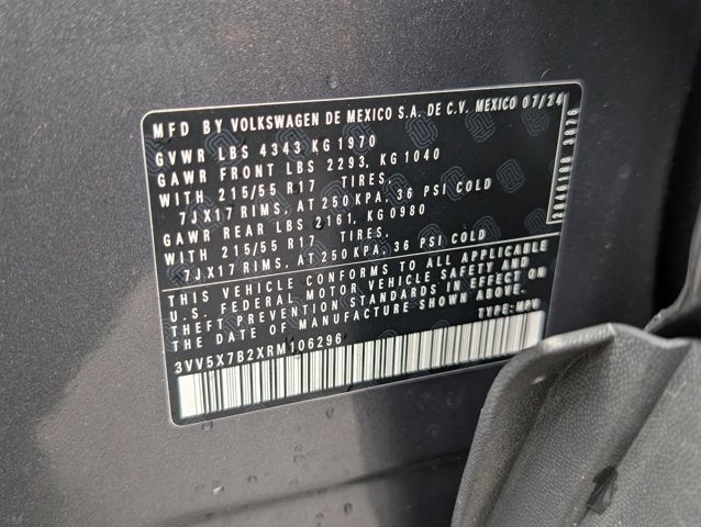 2024 Volkswagen Taos S