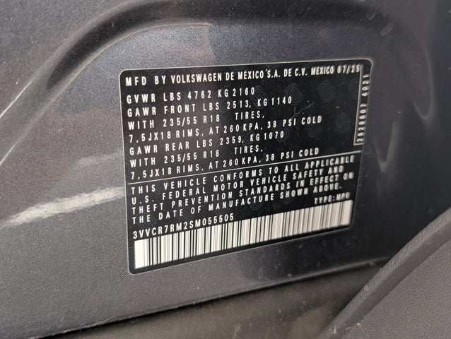 2025 Volkswagen Tiguan S