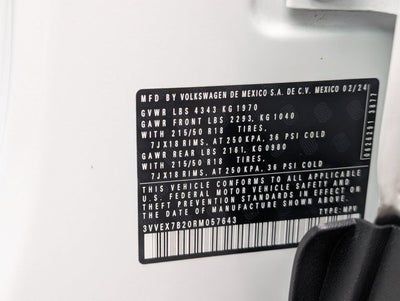 2024 Volkswagen Taos SE