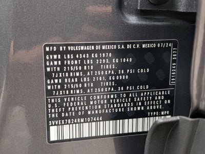 2024 Volkswagen Taos SE