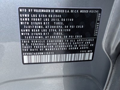 2024 Volkswagen Tiguan S