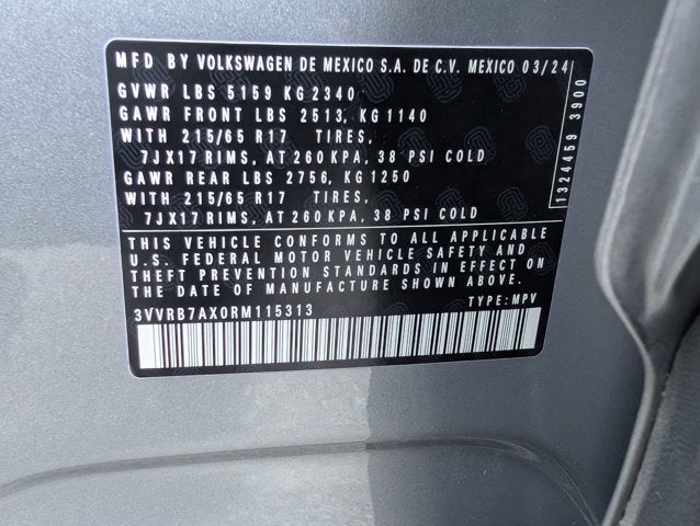 2024 Volkswagen Tiguan S