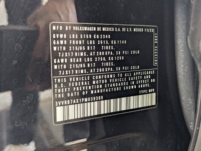 2023 Volkswagen Tiguan S