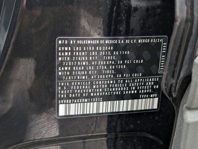 2024 Volkswagen Tiguan S