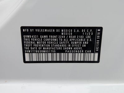 2024 Volkswagen Jetta GLI Autobahn
