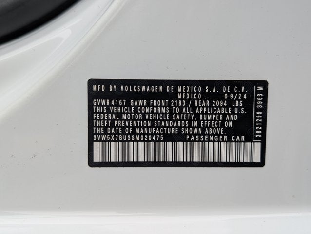 2025 Volkswagen Jetta S