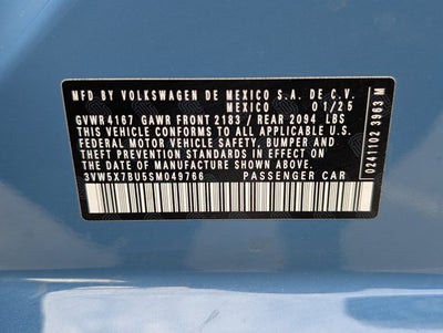 2025 Volkswagen Jetta S