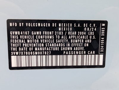 2025 Volkswagen Jetta SE