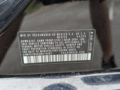 2025 Volkswagen Jetta SE