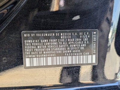 2024 Volkswagen Jetta Sport