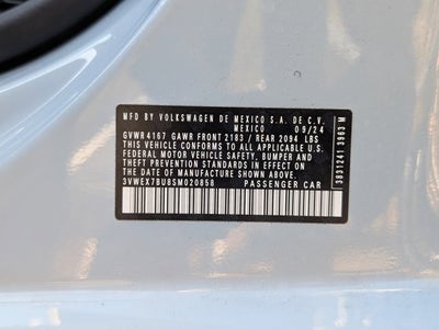 2025 Volkswagen Jetta SE